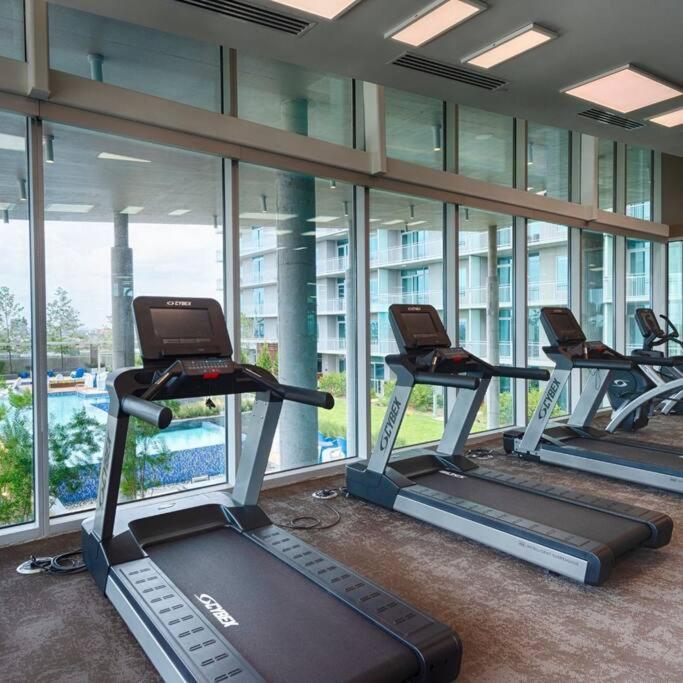休斯敦Luxury Highrise In Midtown - Skyline Views And Chic Decor公寓 外观 照片