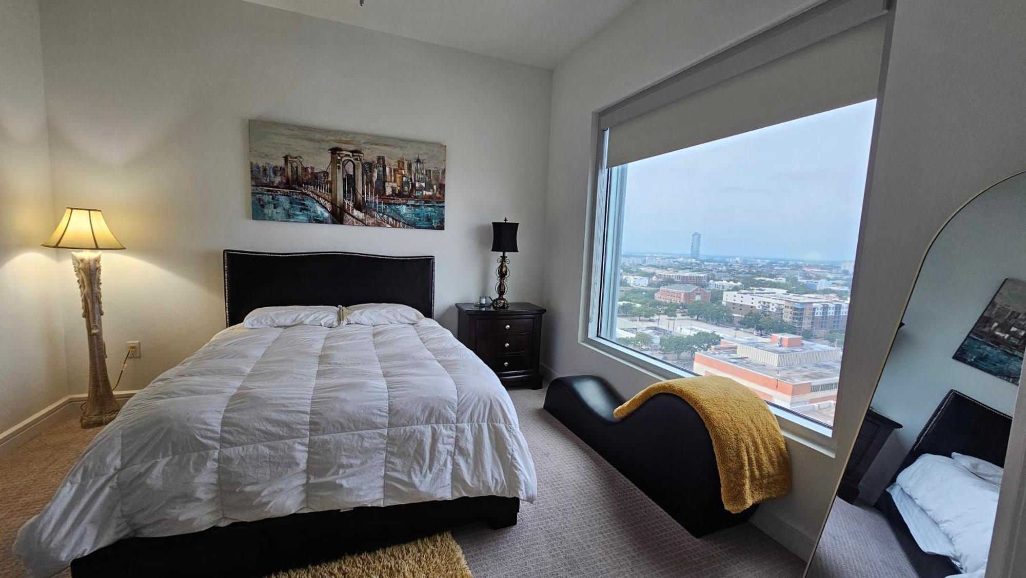休斯敦Luxury Highrise In Midtown - Skyline Views And Chic Decor公寓 外观 照片