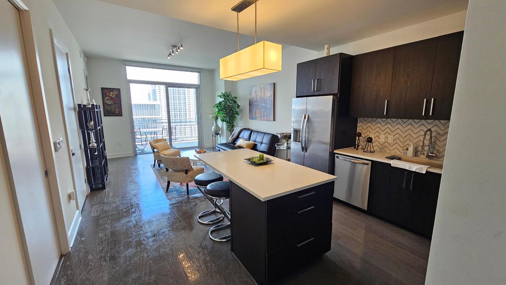 休斯敦Luxury Highrise In Midtown - Skyline Views And Chic Decor公寓 外观 照片